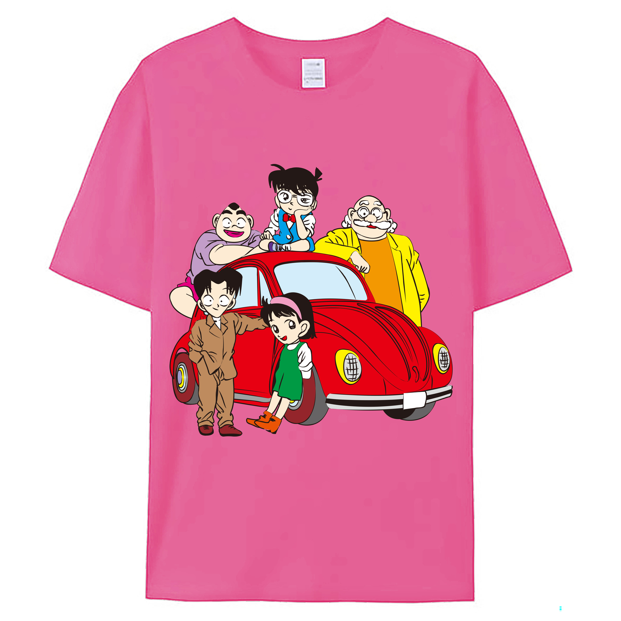 （画像用） 名探偵コナン Detective Conan レディースカジュアルプリントTシャツ（綿100％）